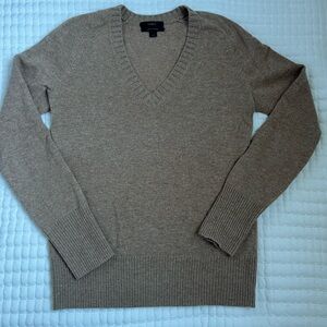 J. Crew Cashmere Blend V-Neck Sweater